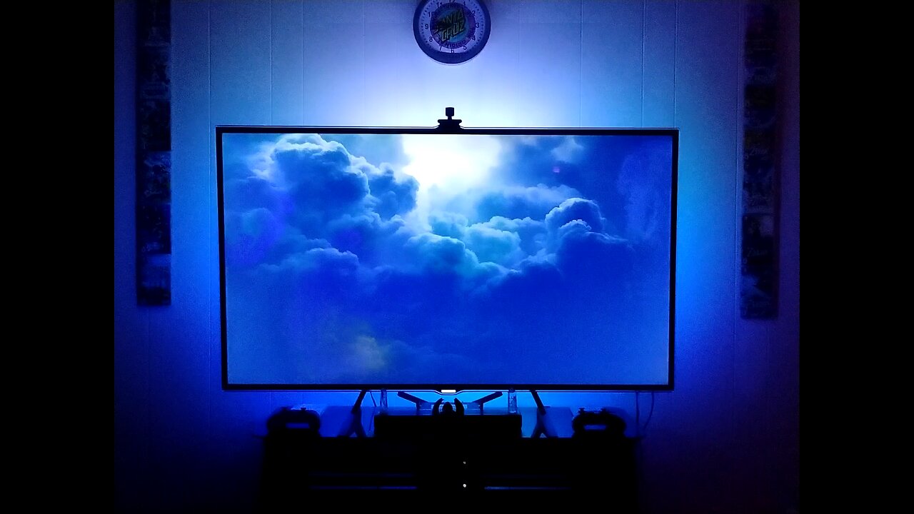 Chilling in quietly to my Govee LEDs