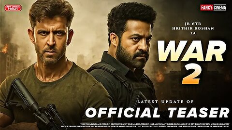 War 2 l Official teaser l Review 🔥 l By RUPESH barma
