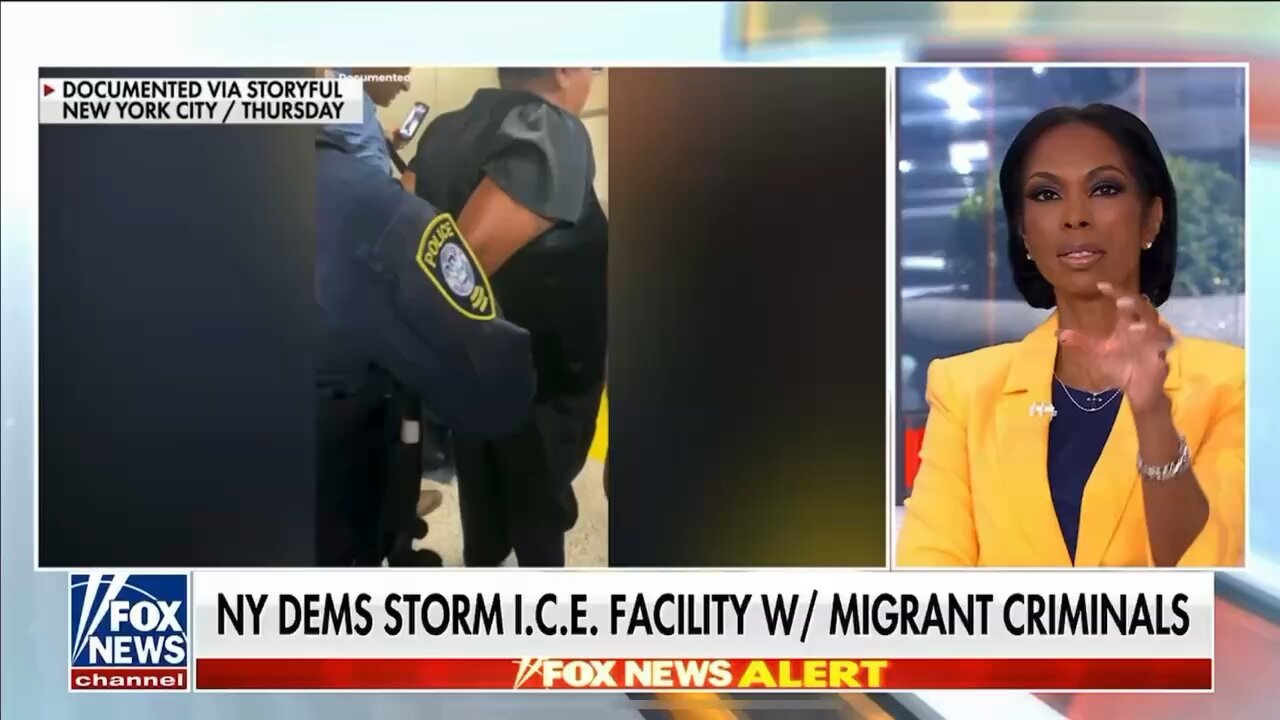 NYC Democrats Storming An Ice Facility