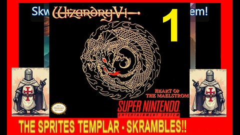 WIZARDRY 5 - HOTM V1 - SNES - Skwatter's Skrambles!