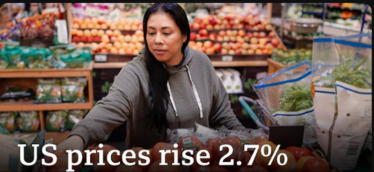 US inflation rises as tariffs push up prices | BBC News