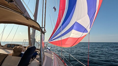 Sailing in Light Air from Beaver Island to Harbor Springs in June '25