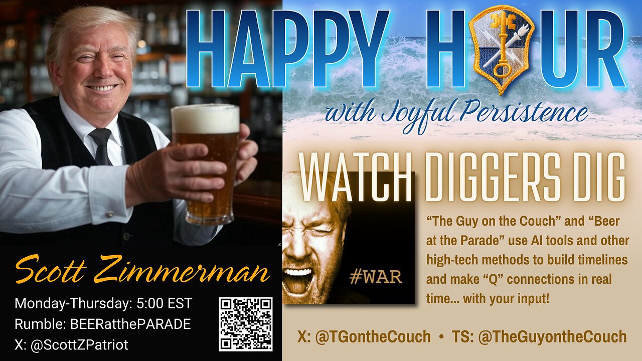 HAPPY HOUR with Beer: Watch Diggers Dig!