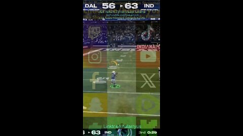 1 Play TD IND 70 vs DAL 56 #AllMadden #Madden25 #NFLmadden #madden