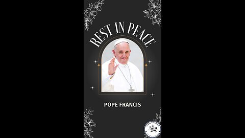 Rest in Peace, Pope Francis 🕊🕊🕊🙏🙏🙏 #faith #catholicchurch #popefrancis