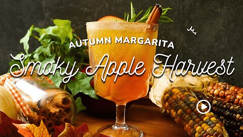 🍂 Smoky Apple Harvest Cocktail | Fall Sipping Bliss! 🍎