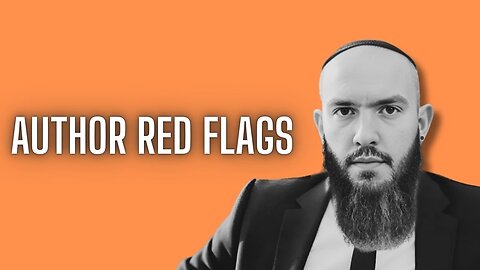 The Book's Fine — You're the Problem (Author Red Flags)