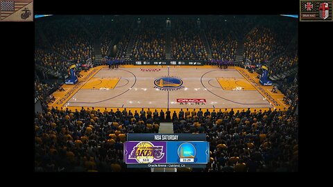 Basket Hoops 2025-2026: Game #53 [Los Angeles Lakers at Golden State Warriors]
