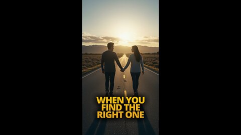 When you find the right one