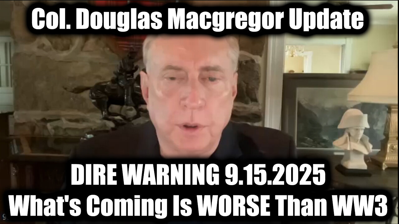 DIRE WARNING 9.15.25 - What's Coming Is WORSE Than World War III