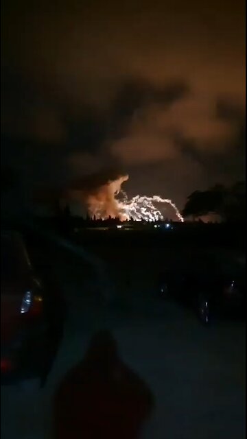 🚨📹 Israel bombs Syrian air defense site near Homs