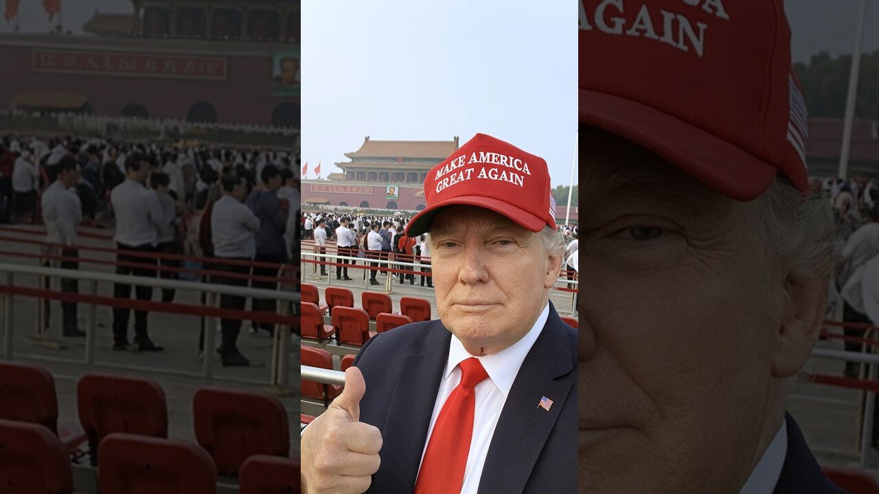 Trump Sneaks into Beijing’s Military Parade