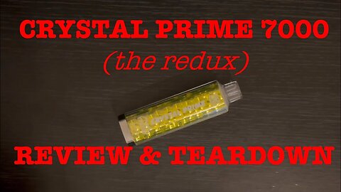 Crystal Prime 7000: Review & Teardown (by request… finally!)
