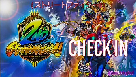 Street Fighter 6 ᕈS5 🎮 : COLLECTORS EDITION : 2ND ANNIVERSARY : CHECK IN