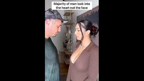 woman has a big heart