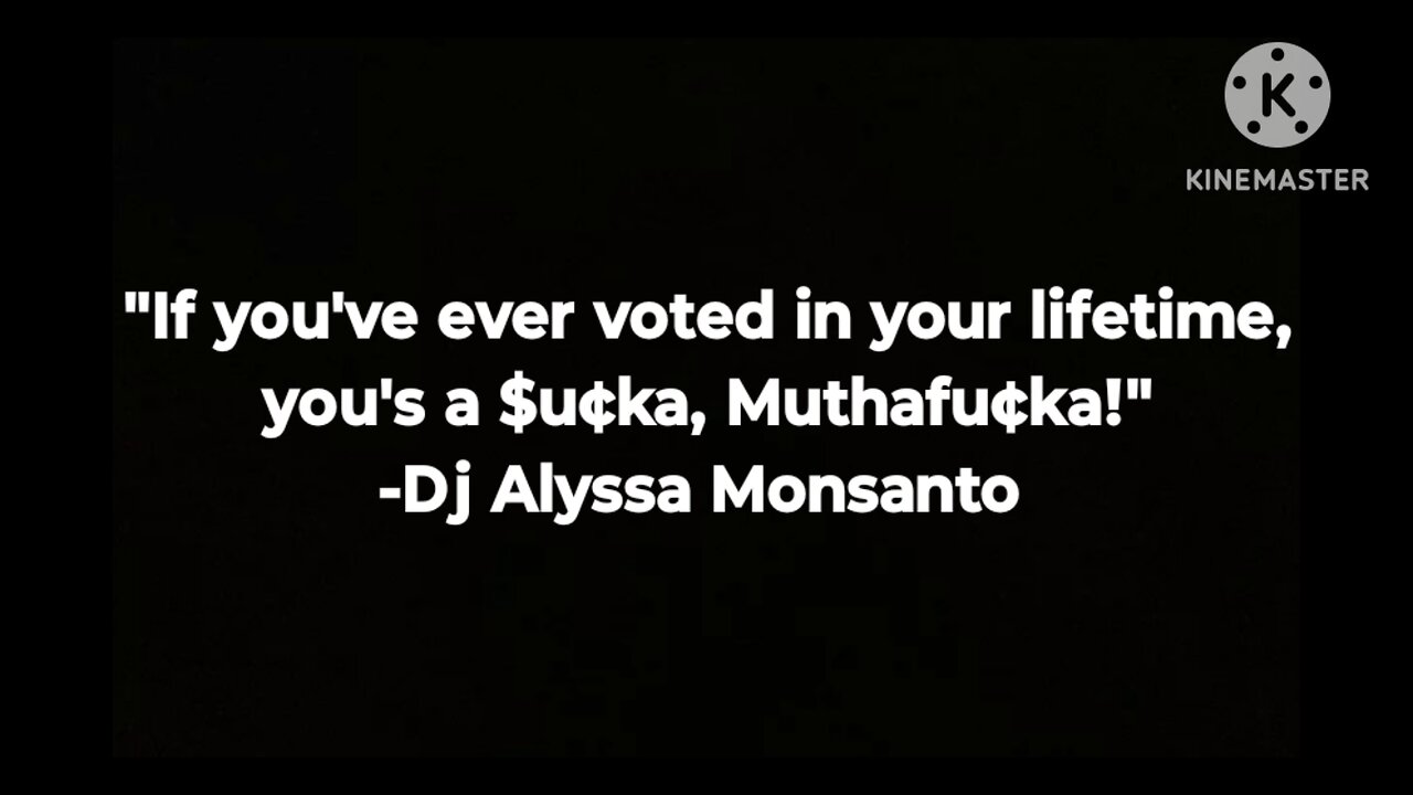 Dj Alyssa Monsanto - Truth from back in 1996 (RIP George Carlin)