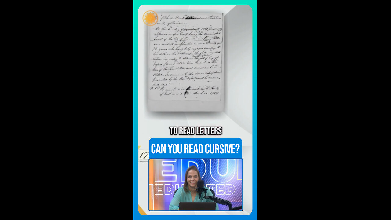 Can You Read Cursive Writing?