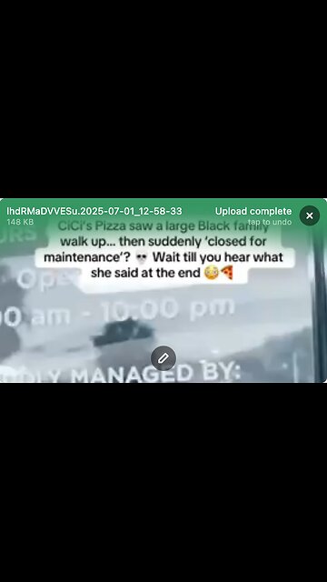 cici's pizza didn't relax