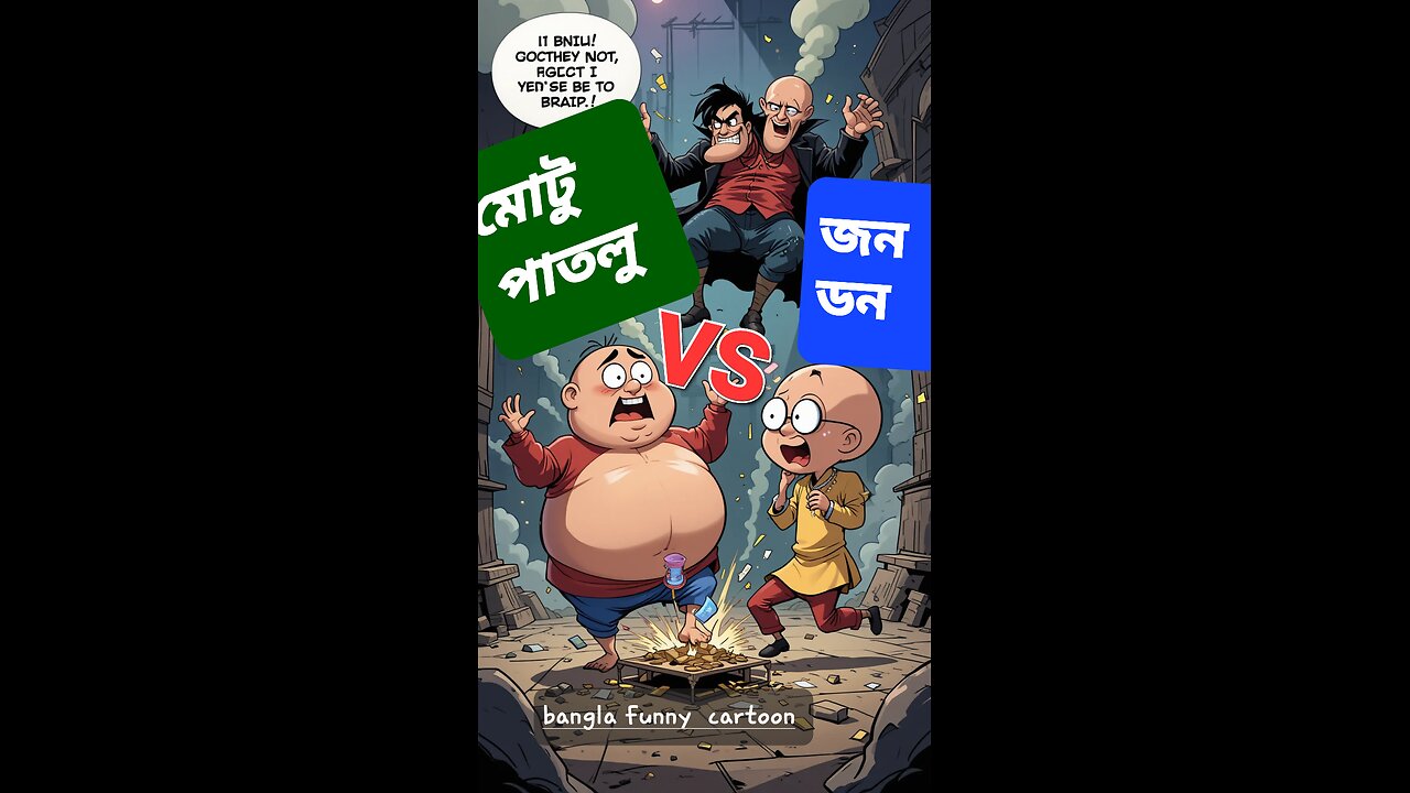 মোটু পাতলু বনাম জন ডন | নতুন বাংলা কার্টুন | Motu Patlu Bangla Funny Cartoon 2025 part 2