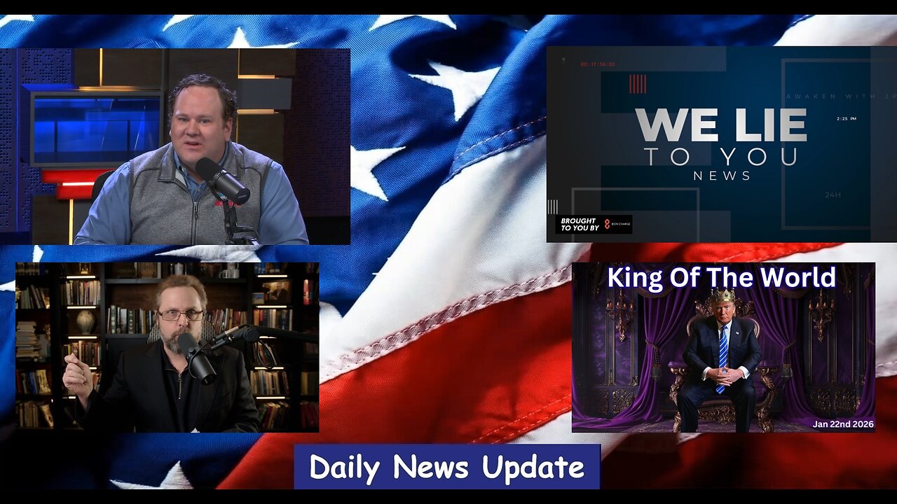 EP1815 | ACLJ: Newsom/Trump, Awaken With JP: News Update, Dr Steve Turley: Disaster, Wendy Bell: King Of The World