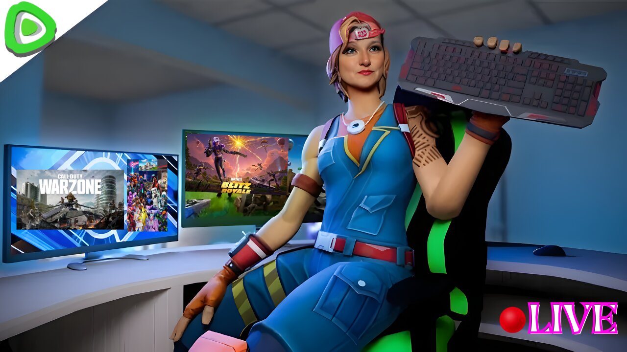 Fortnite vs Call of Duty Battle Epic Battle Night - Live with Bubbles