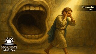 Morning Manna - July 23, 2025 - Proverbs 7:11-13 - The Loud Voice of Temptation