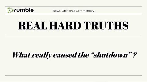 LIVE - Deep Dive Into The Shutdown and The Aftermath - 11/12/25