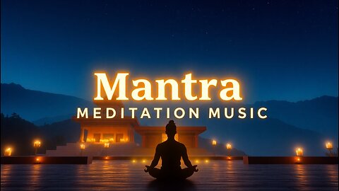 🙏 Mantra Meditation Music 🎶 | Relaxing Background for Sleep & Healing 🌙✨