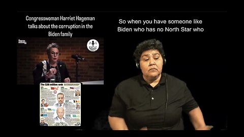 ASL interpreted - Congresswoman Hageman talks about the corruption of Joe Biden