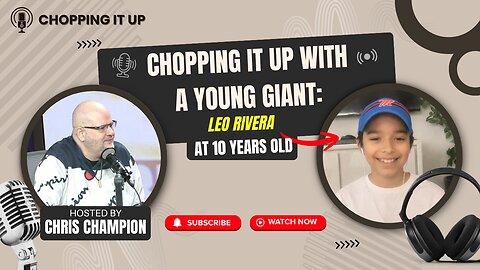 He’s Only 10 Years Old… And Already Podcasting 🎙️ | Leo Rivera Interview