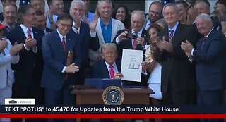 Trump Signs The Big Beautiful Bill Into Law