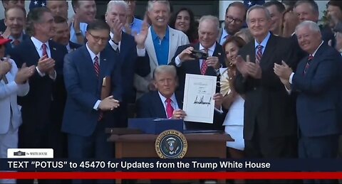 Trump Signs The Big Beautiful Bill Into Law