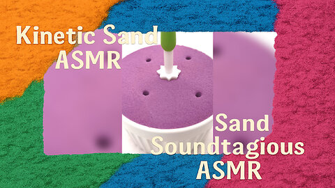 Satisfying Poking Sounds 9 – Kinetic Sand ASMR Bliss