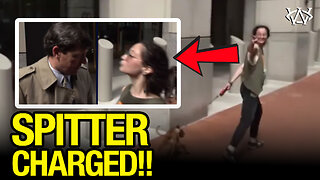 Spitting Lib ARRESTED!
