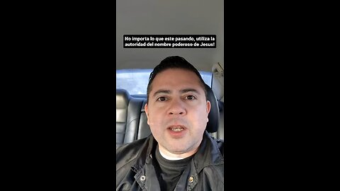No importa lo que pase, no temas y usa la autoridad del nombre de Jesus!