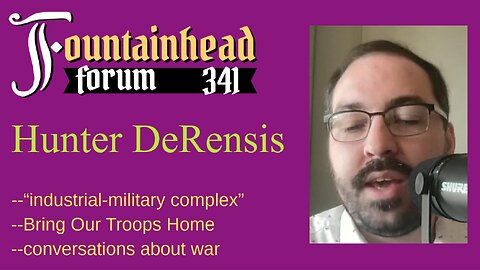 FF-341: Hunter DeRensis on the military-industrial complex