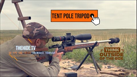 TheHide.TV ThrowBack Thursday USMC Tent Pole Tripod