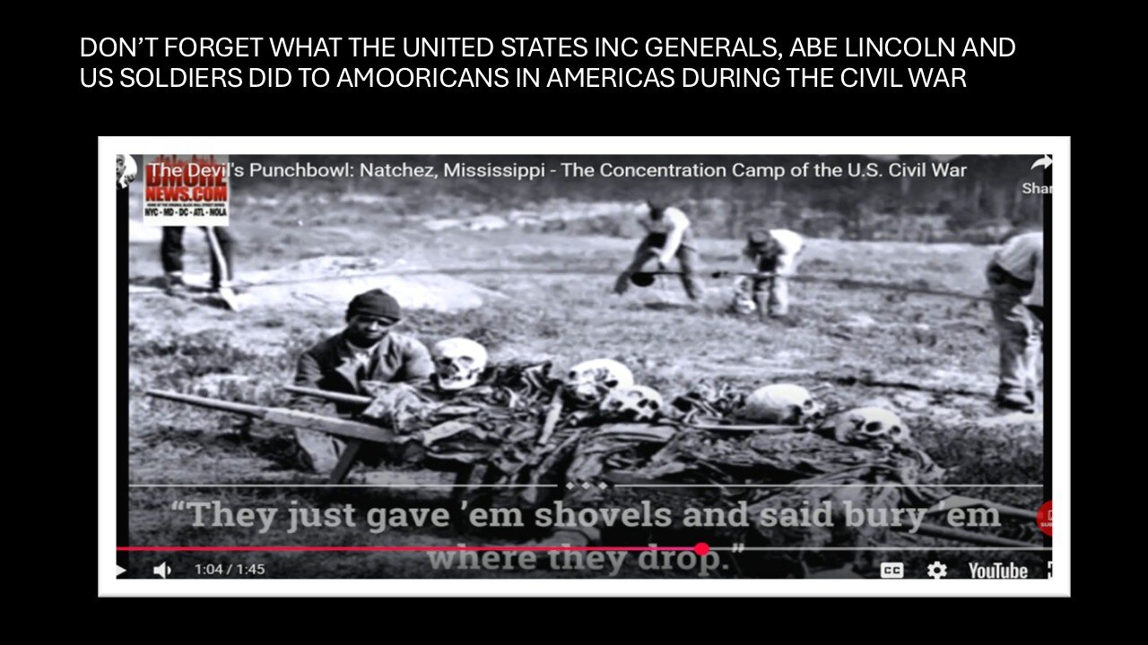 PROOF THE UNITED STATES INC PEDOS AND ITS GENERALS CANNOT BE TRUSTED IN AMERICAS