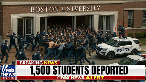 ICE STORM Boston University in 4AM Secret Raid - 1,500 Students DEPORTED No Due-Process