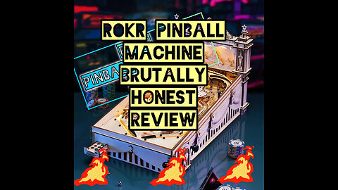 My brutally honest review of the RoKR wooden Pinball machine
