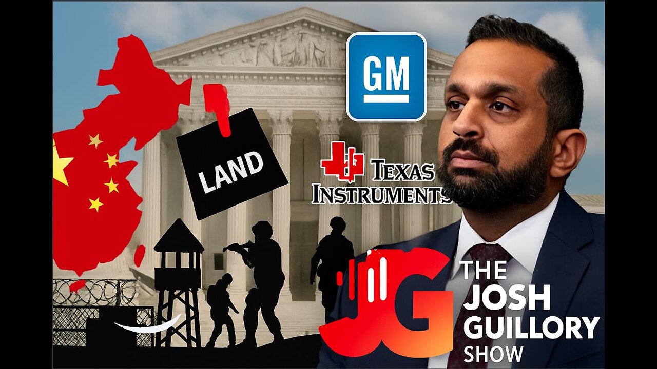 The Josh Guillory Show: This Land Is Your Land, This Land Is My Land.....That Doesn't Include China!