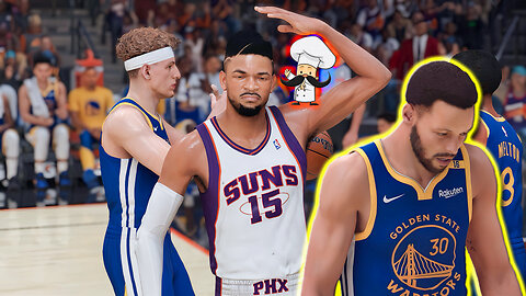 NBA 2K25 MyCareer | Ep 17 | COOKING UP THE CHEF | SUNS VS WARRIORS
