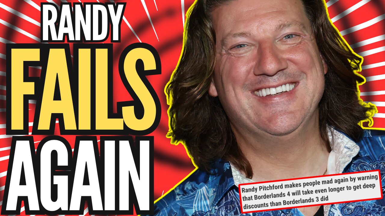 Borderlands 4 CEO Randy Pitchford ANGERS GAMERS | Claims New Game Will Take FOREVER TO GO ON SALE