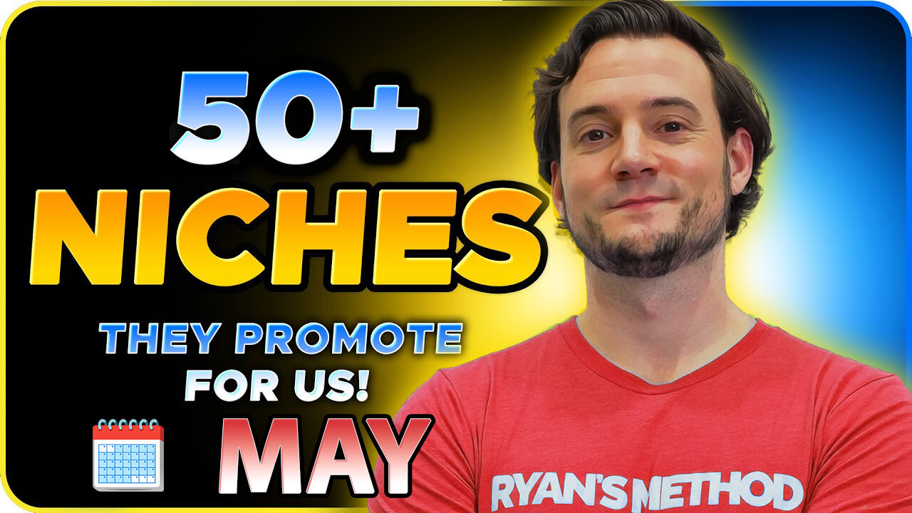 60 Niches Being Promoted For Us (May Edition)
