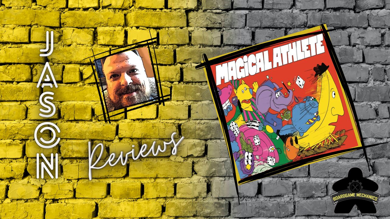 The Boardgame Mechanics Review Magical Athlete
