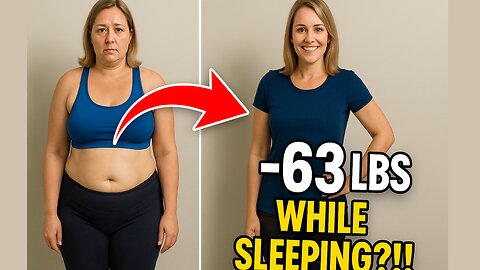 She Lost 63 Pounds While Sleeping?! | Bizarre Sleep Hack Melts Belly Fat Overnight