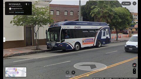 LA DASH Citybus 864 N Alameda St Los Angeles, California Google Street View Grok Ai