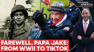 TikTok's Beloved Influencer, WWII Hero "Papa Jake" Larson Dies Aged 102 | Firstpost America | N18G