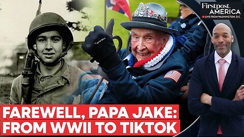 TikTok's Beloved Influencer, WWII Hero "Papa Jake" Larson Dies Aged 102 | Firstpost America | N18G