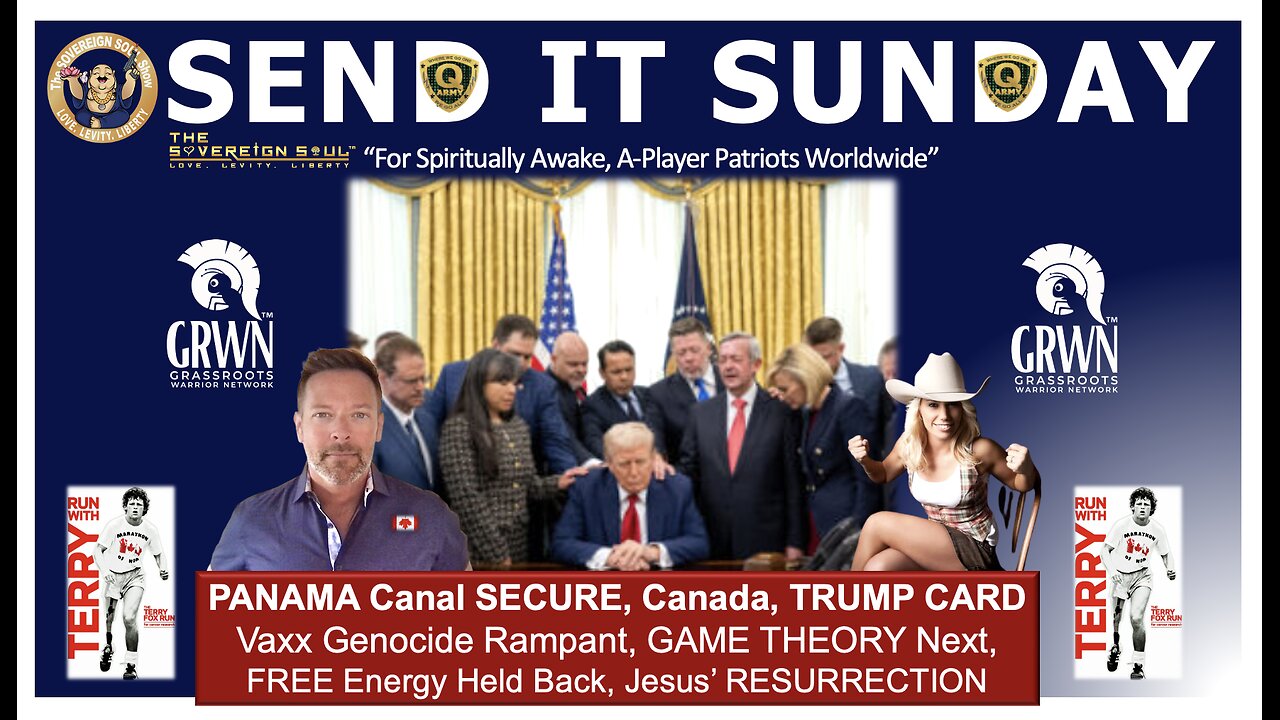 ⚡️SEND IT SUNDAY⚡️Game Theory on [DS], Vaxx Genocide 5G Bio & Cancer Weapons - TRUMP CARD Ahead!